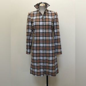 More photos of the plaid jacket with silk lining